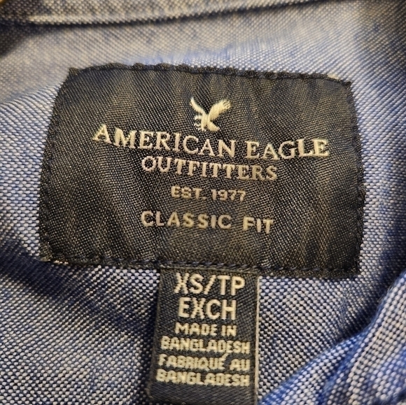 American Eagle Boys Button Down Shirt - Picture 4 of 6